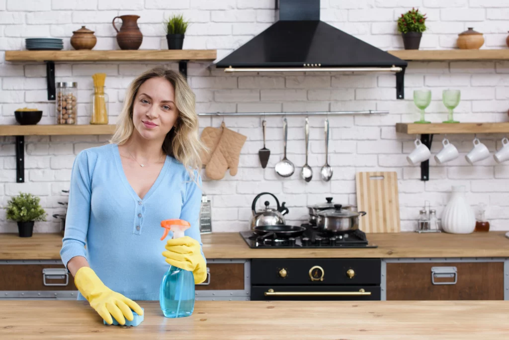 come pulire la cucina 